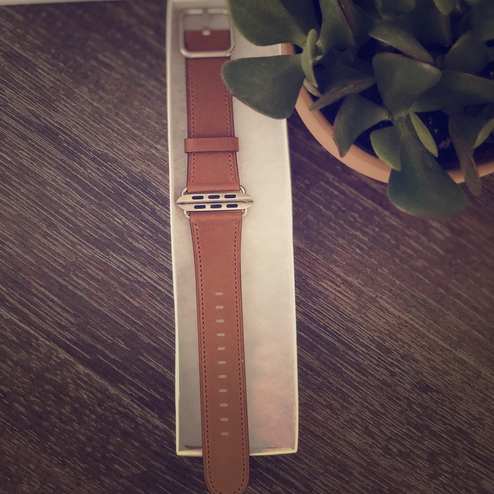 Natural Leather iWatch 42mm Band